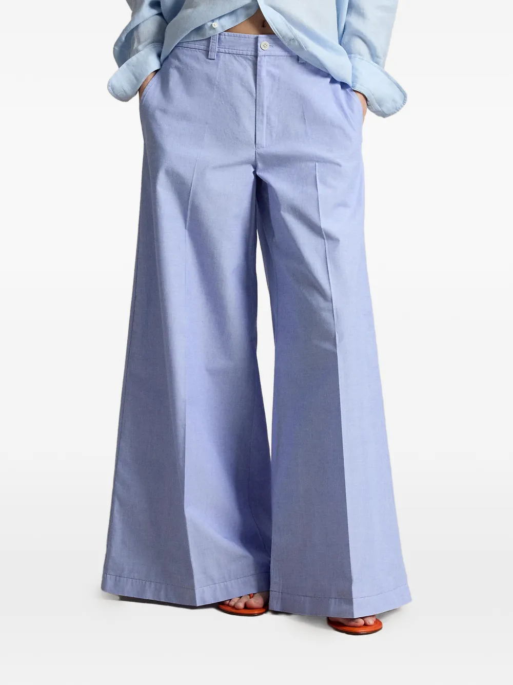 Polo Ralph Lauren wide-leg trousers - Blau