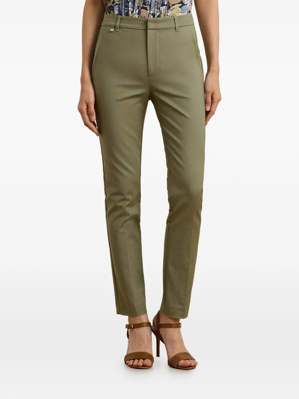 Lauren Ralph Lauren slim-fit trousers - Grün