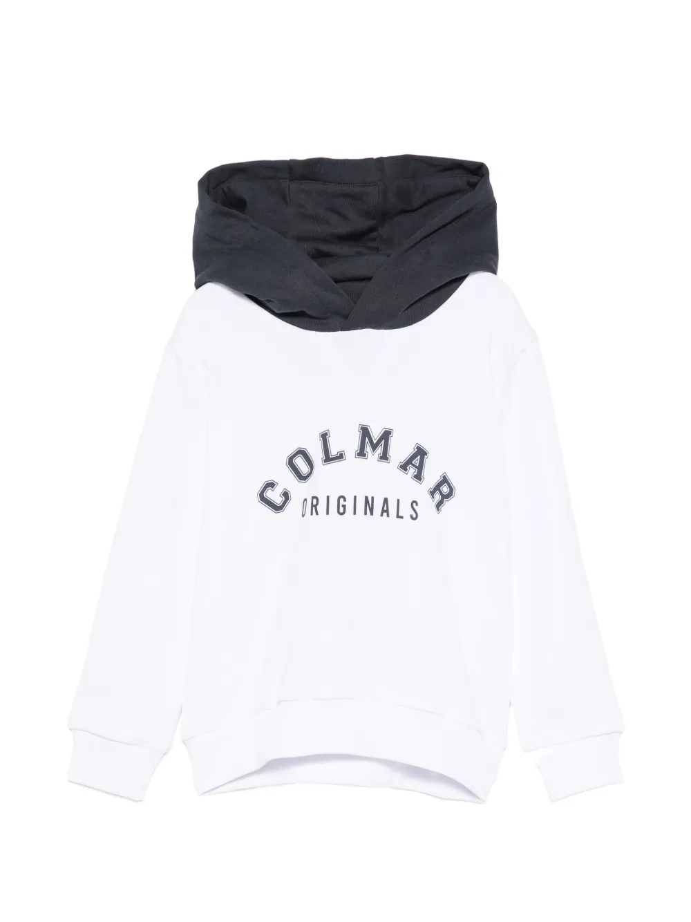 Colmar Kids logo-print hoodie - Bianco