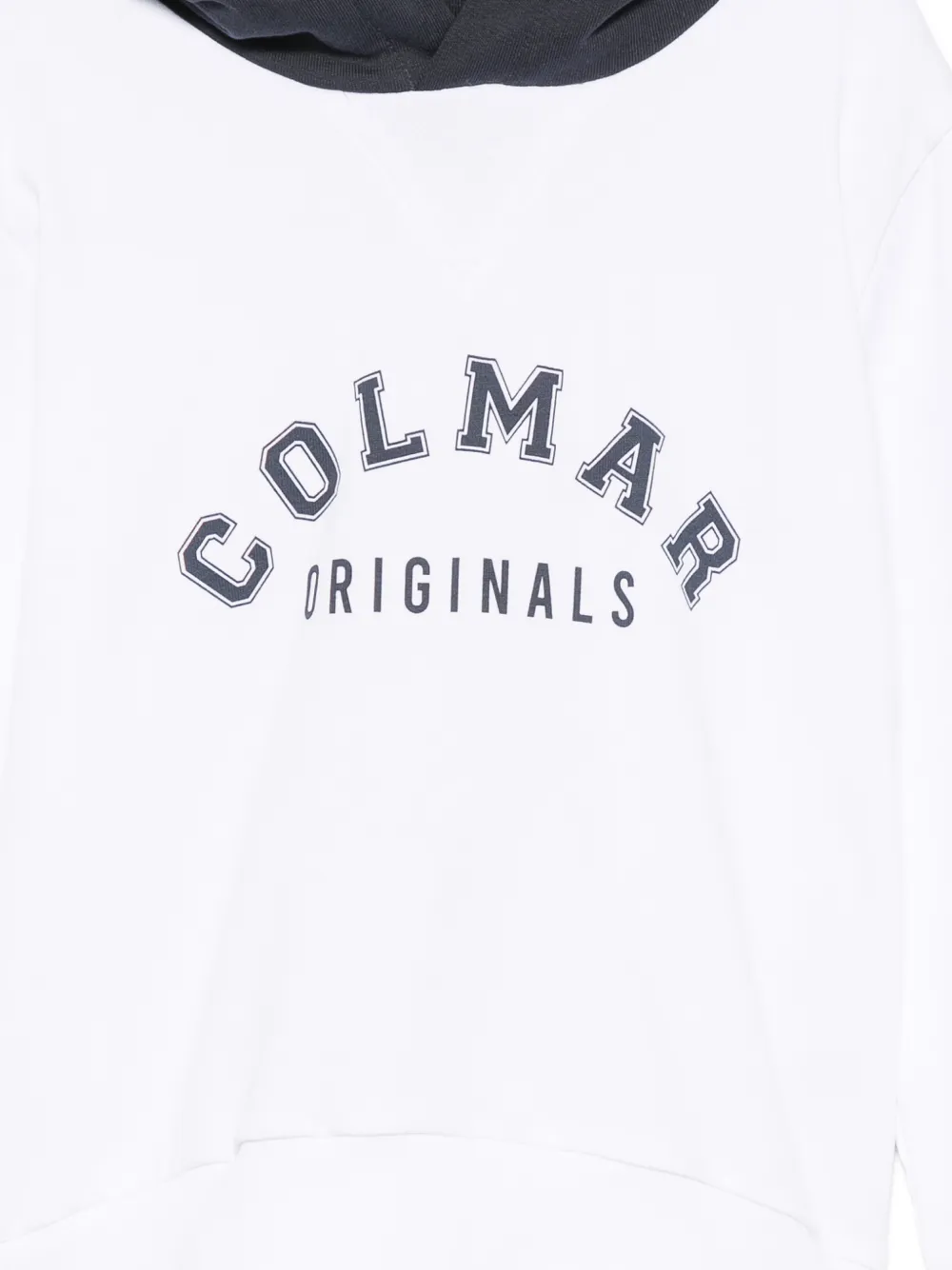 Colmar Kids Hoodie met logoprint Wit