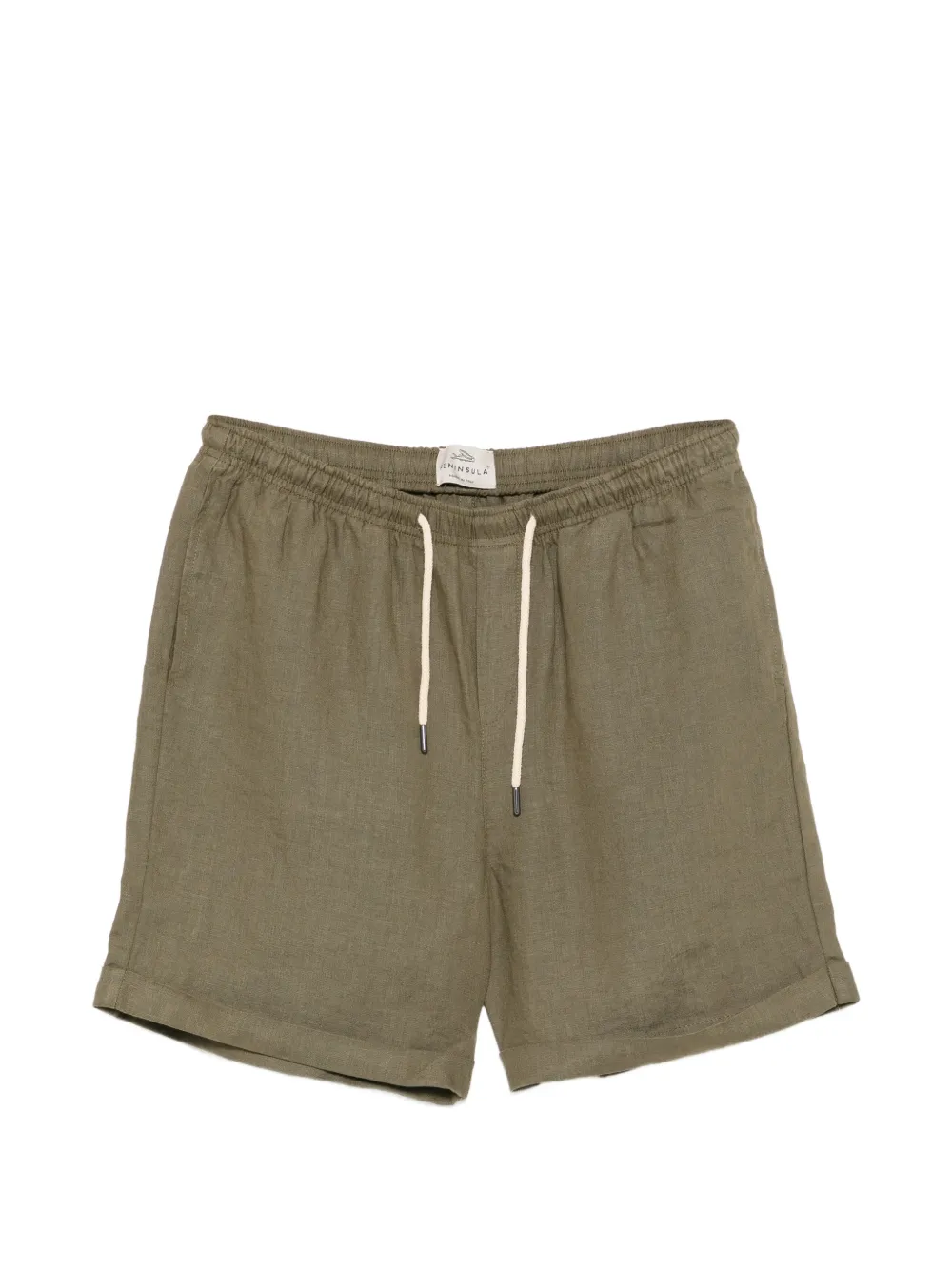 PENINSULA SWIMWEAR drawstring elasticated-waist shorts - Green