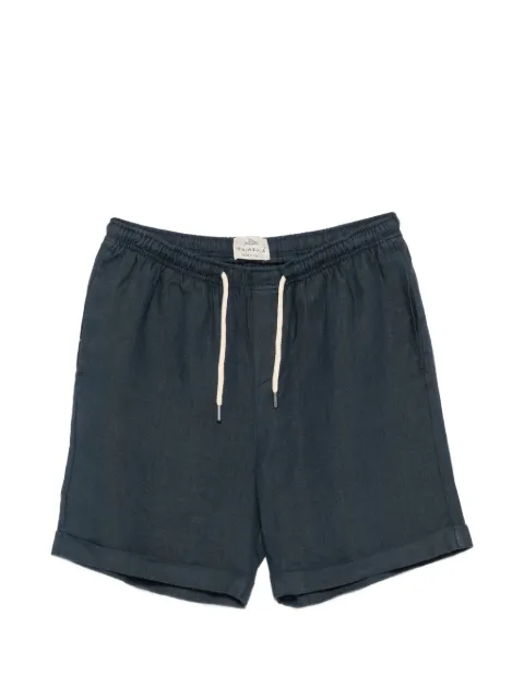 PENINSULA SWIMWEAR drawstring-waistband turned-up-hem shorts