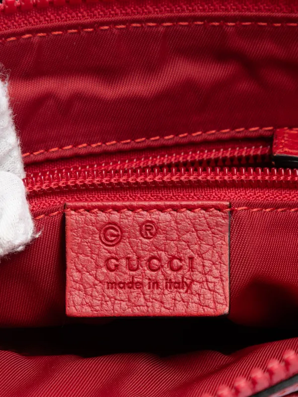 Gucci Pre-Owned 2016-2026 GG Nylon Crossbody Bag | Red | FARFETCH