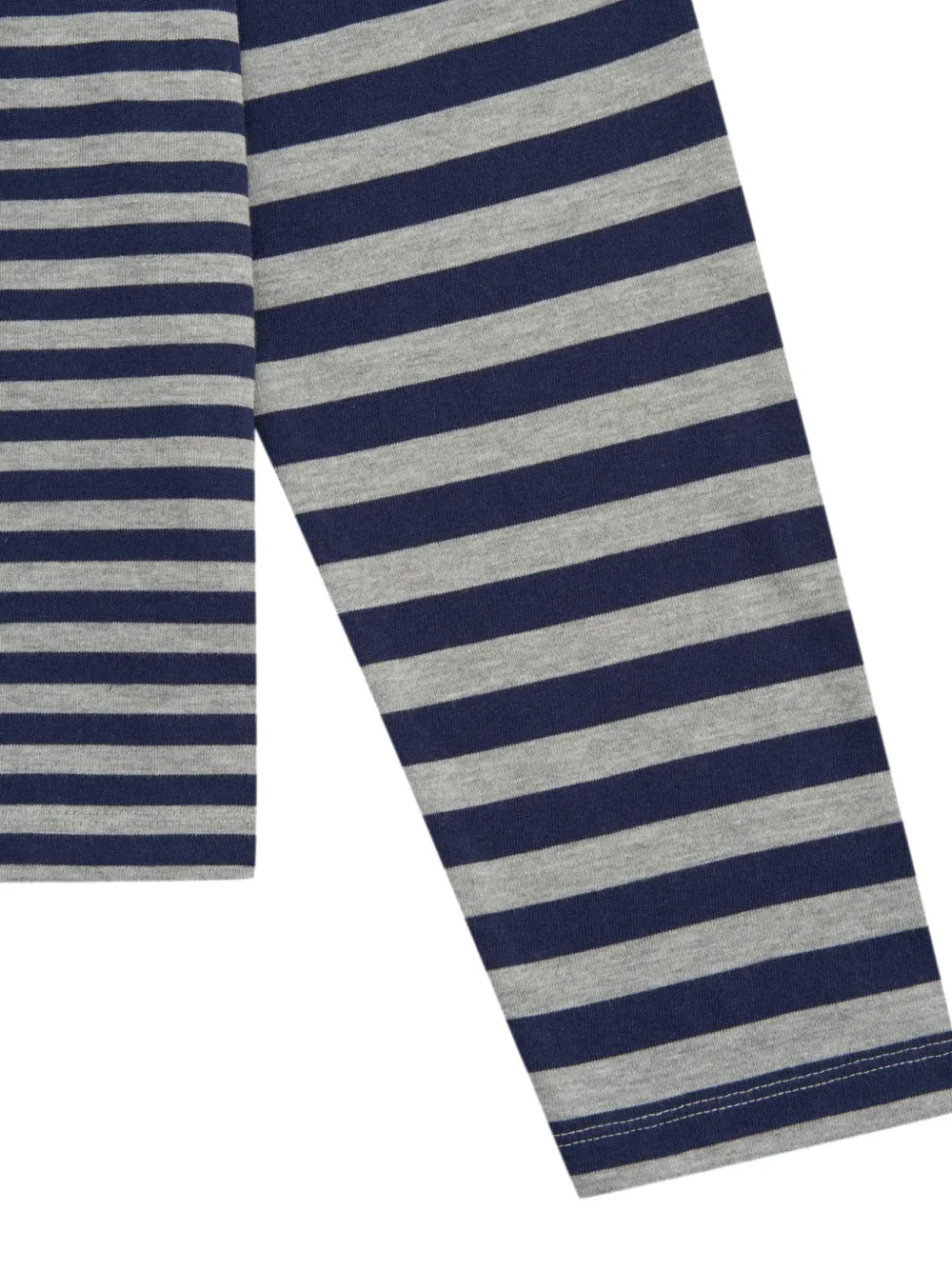 GOSHA RUBCHINSKIY Striped long-sleeve T-shirt | Blue | FARFETCH KW