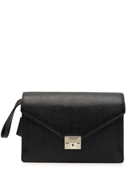 Burberry Pre-Owned 2000-2017 Leather Envelope clutch bag