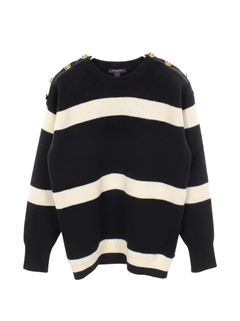 Louis Vuitton Pre-Owned 2010s striped sweater