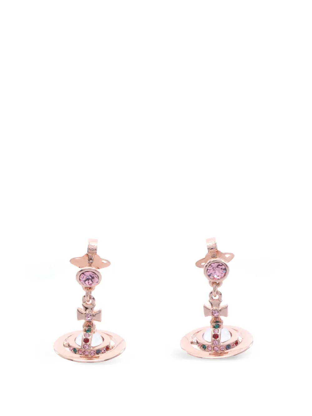 Vivienne Westwood Pre-Owned 2020s New Petite Orb earrings - Rosa