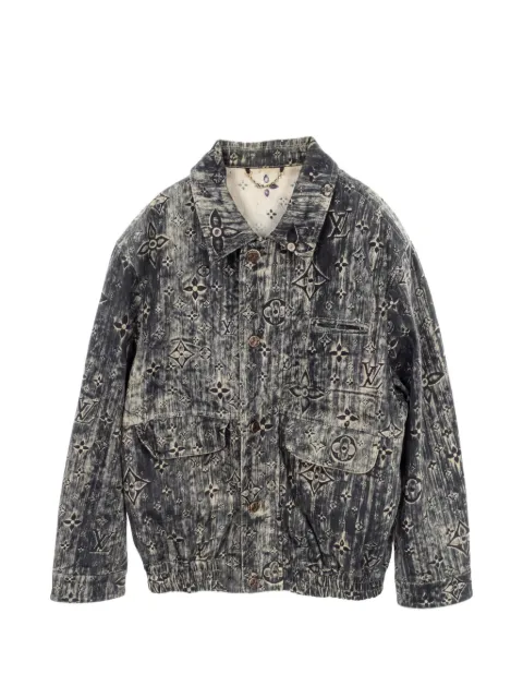 Louis Vuitton Pre-Owned 2000s Monogram denim jacket