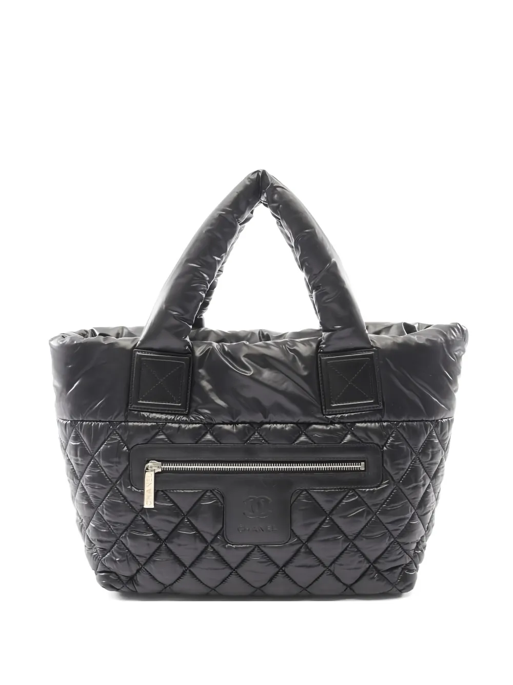 CHANEL Pre-Owned 2010-2011 small Coco Cocoon reversible tote bag - Black