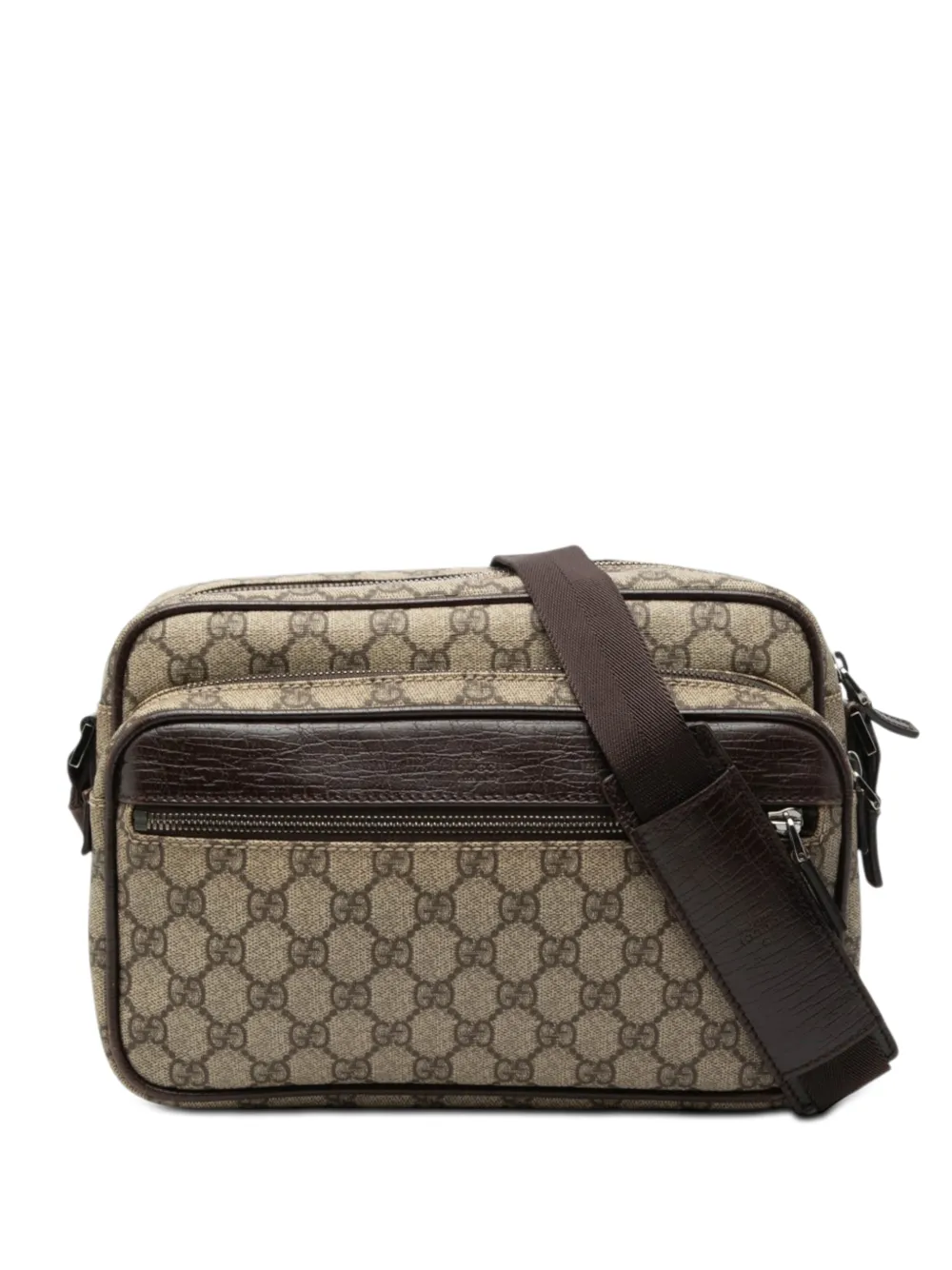 Gucci Pre-Owned Borsa a tracolla in tessuto GG Supreme 2000-2015 - Toni neutri