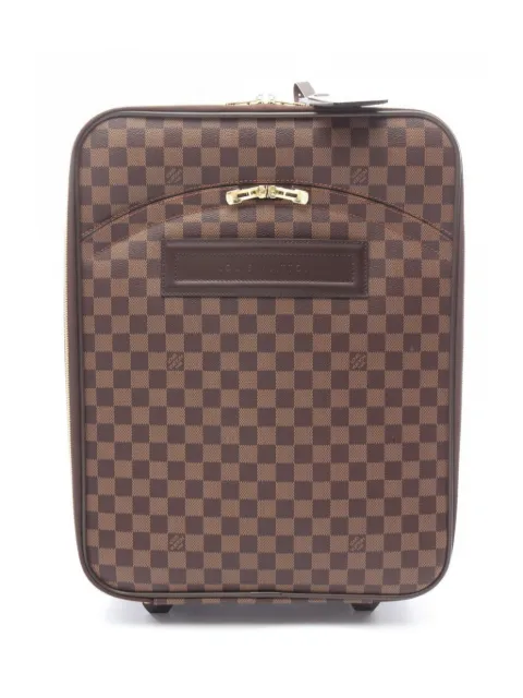 Louis Vuitton Pre-Owned 2003 Damier Ebene Pegas 45 suitcase