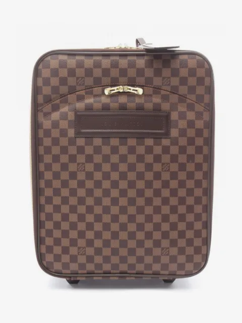 Louis Vuitton Pre-Owned 2003 Damier Ebene Pegas 45 suitcase