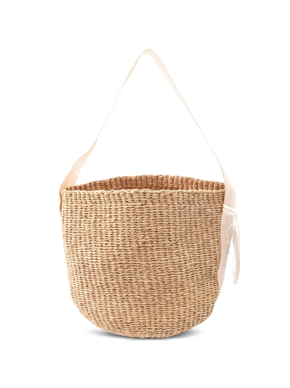 Chloé Pre-Owned Woody basket bag - Toni neutri