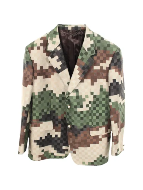 Louis Vuitton Pre-Owned 2010s Damouflage tailored jacket