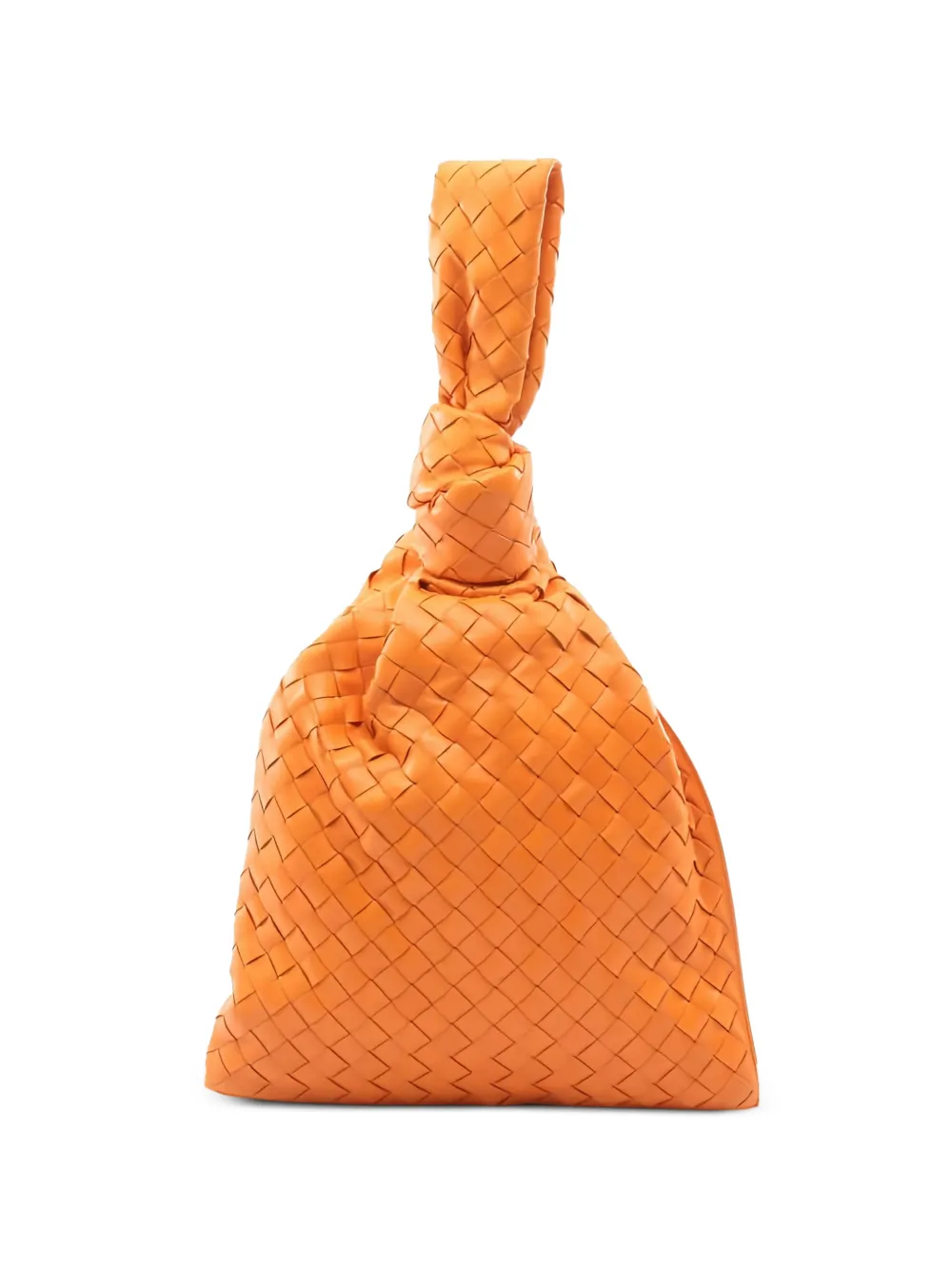Bottega Veneta Pre-Owned 2010s Twist Intrecciato tote bag - Orange