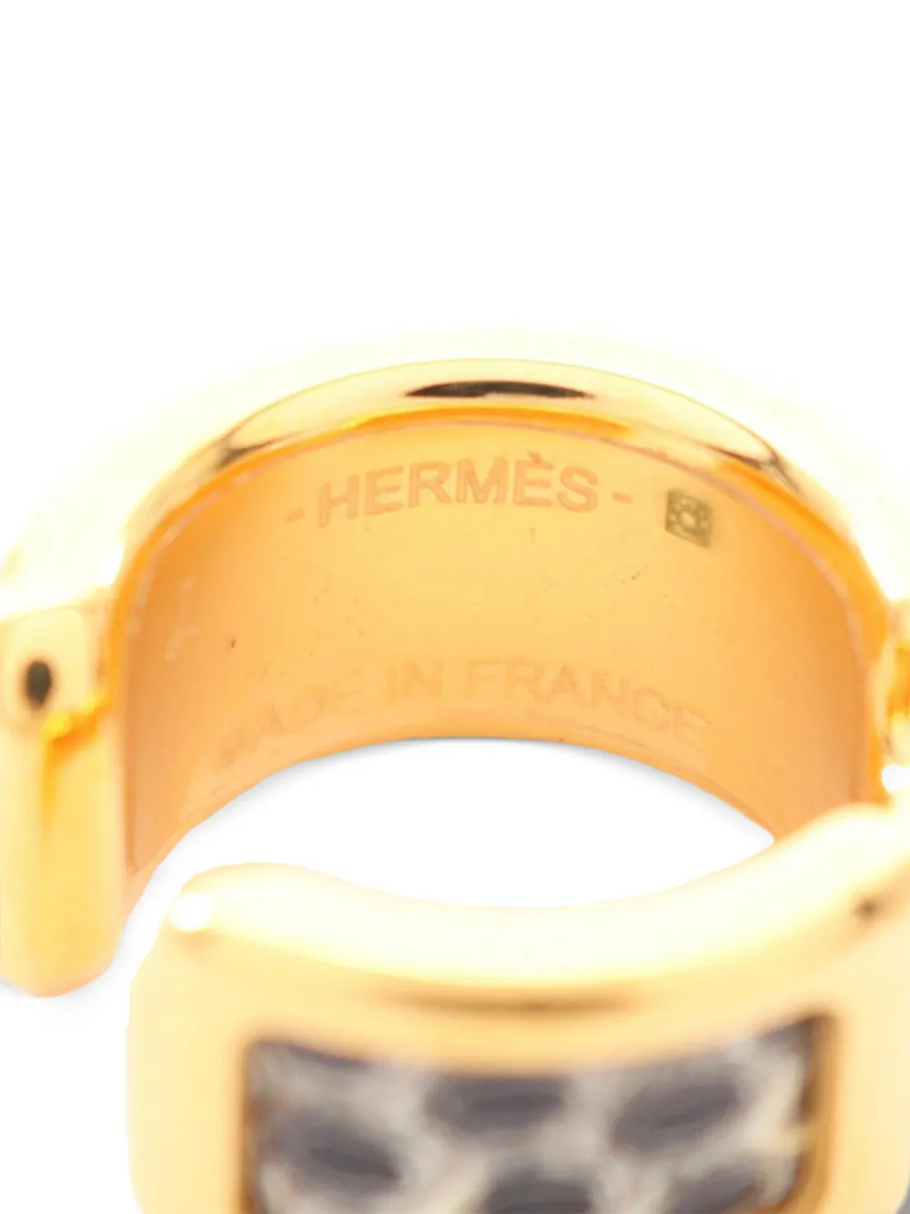 Hermès Pre-owned 2010s Olympe PM Ear Cuff in Gold, view 3