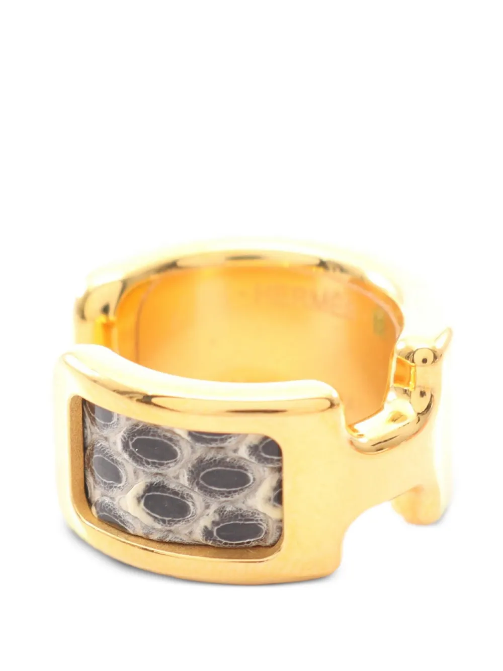 Hermès Pre-Owned Anello Olymp PM in pelle anni 2010 - Oro