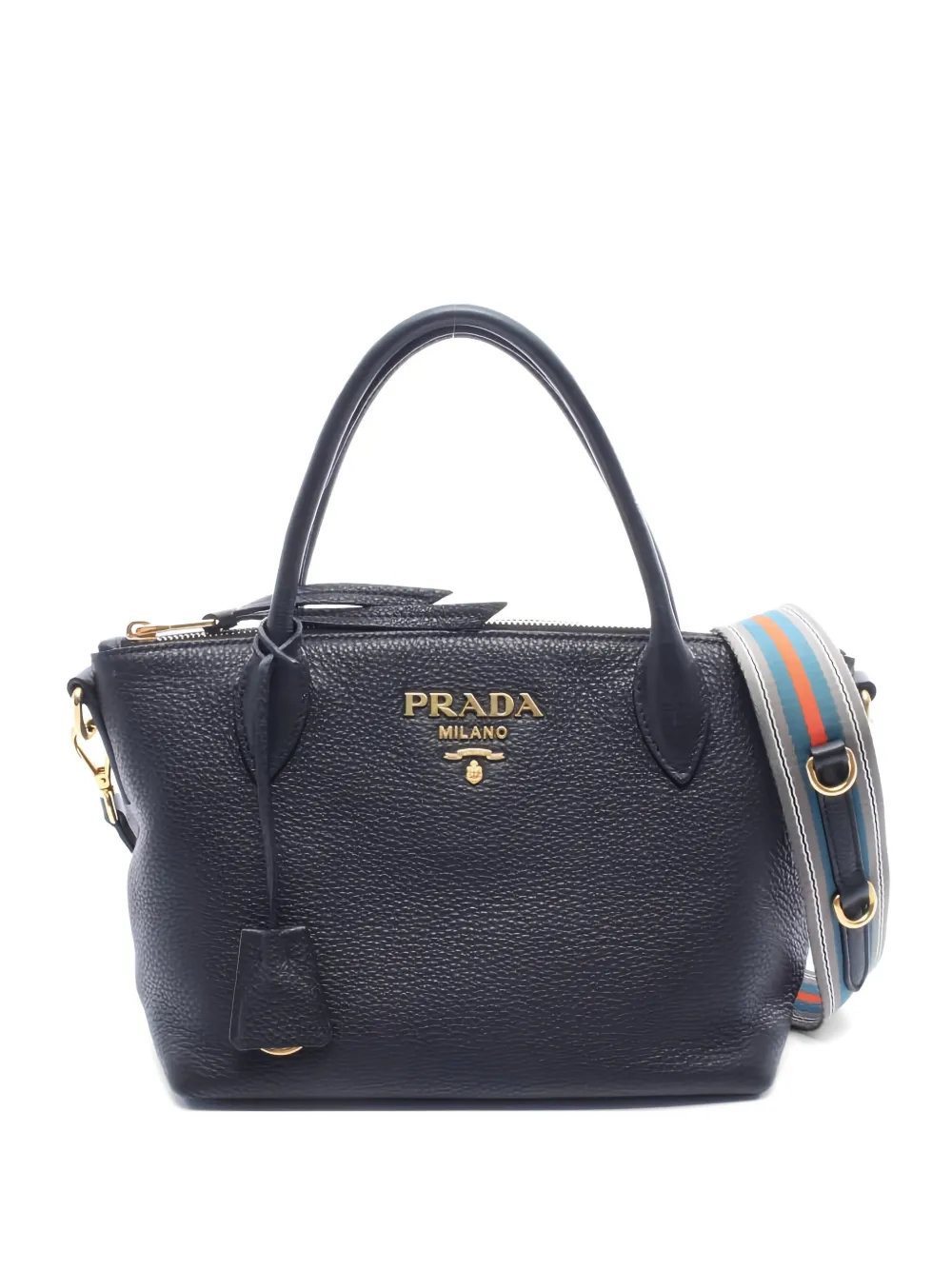 Prada Pre-Owned 2010s Vitello Daino handbag - Schwarz