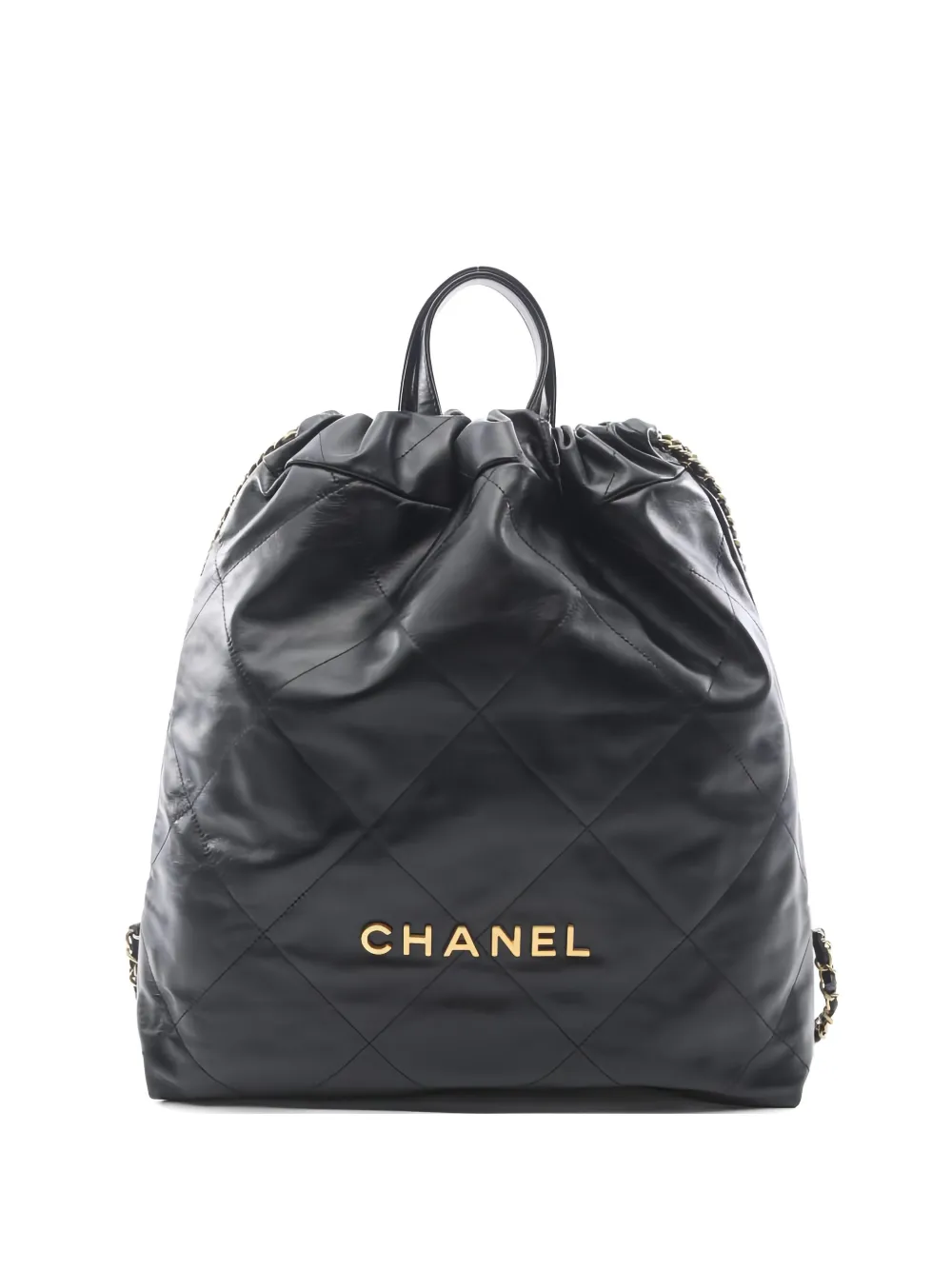 CHANEL Pre-Owned 2021 22 large Rucksack backpack - Nero