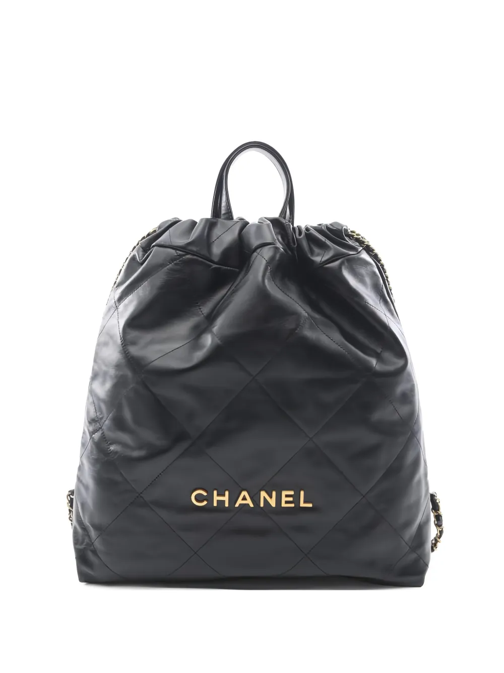 CHANEL Pre-Owned 2021 22 large Rucksack backpack - Nero