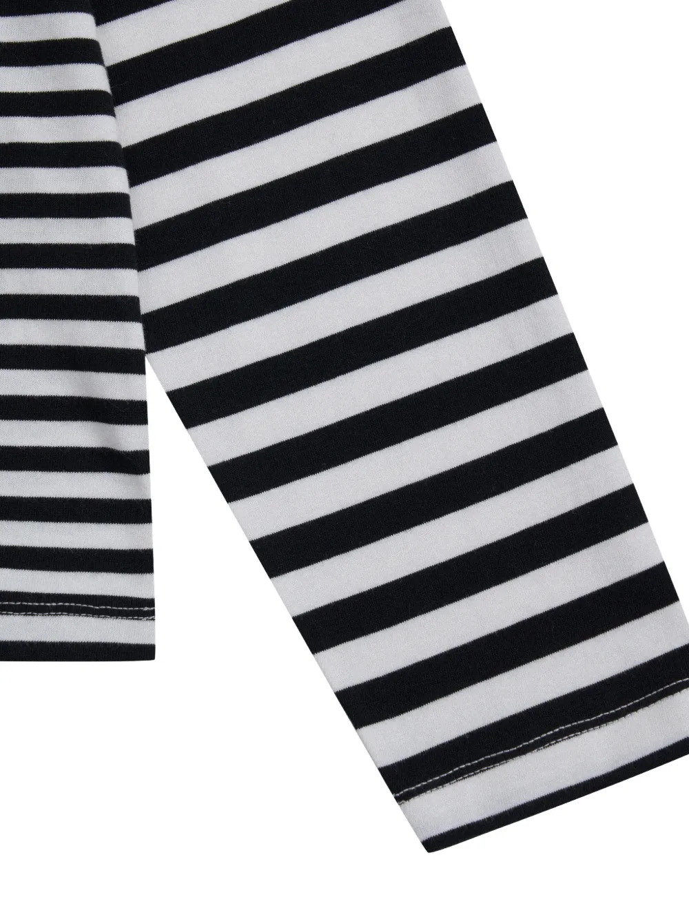 GOSHA RUBCHINSKIY Gestreept T-shirt Zwart