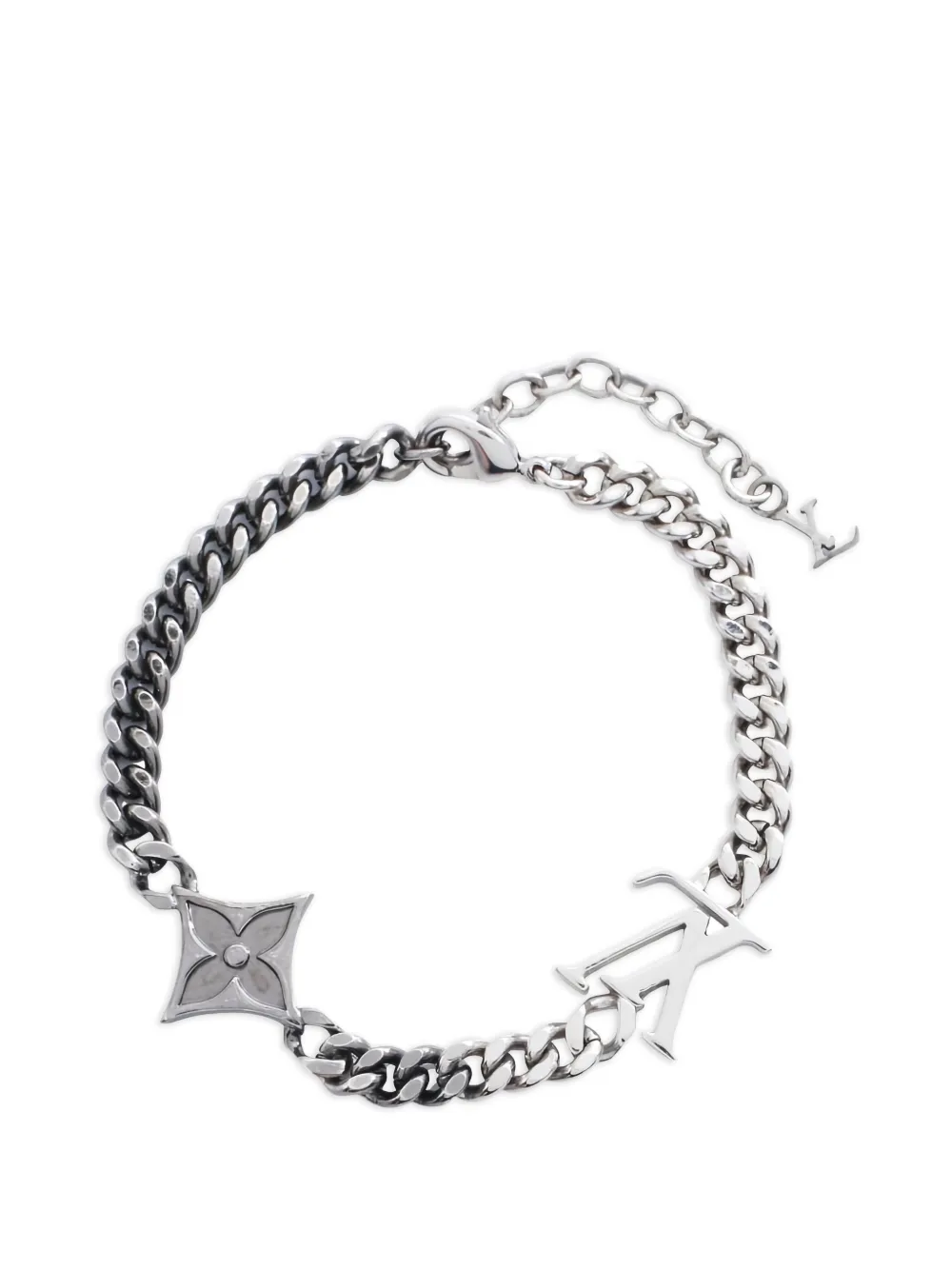 Louis Vuitton Pre-Owned 2025 LV Instinct bracelet - Argento