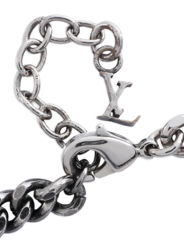 ⭐️LOUIS VUITTON⭐️ブレスレット　ブラスレ　インスティンクト Louis Vuitton Pre-Owned 2025 LV Instinct Bracelet | Silver | FARFETCH