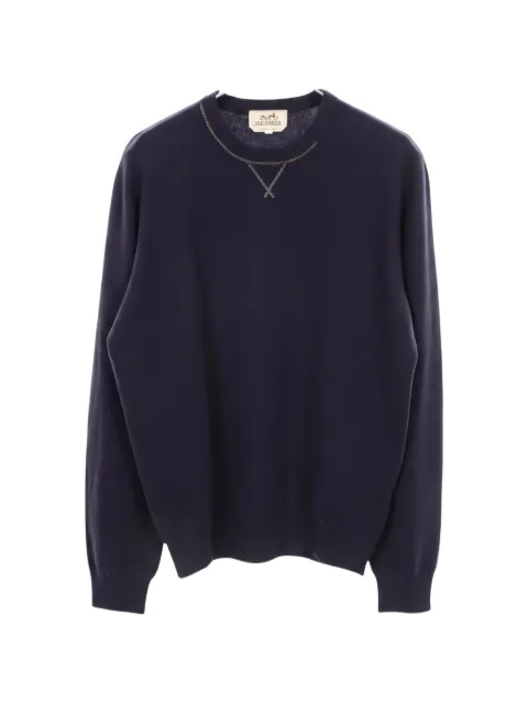 Hermès Pre-Owned 2010s crew-neck sweater