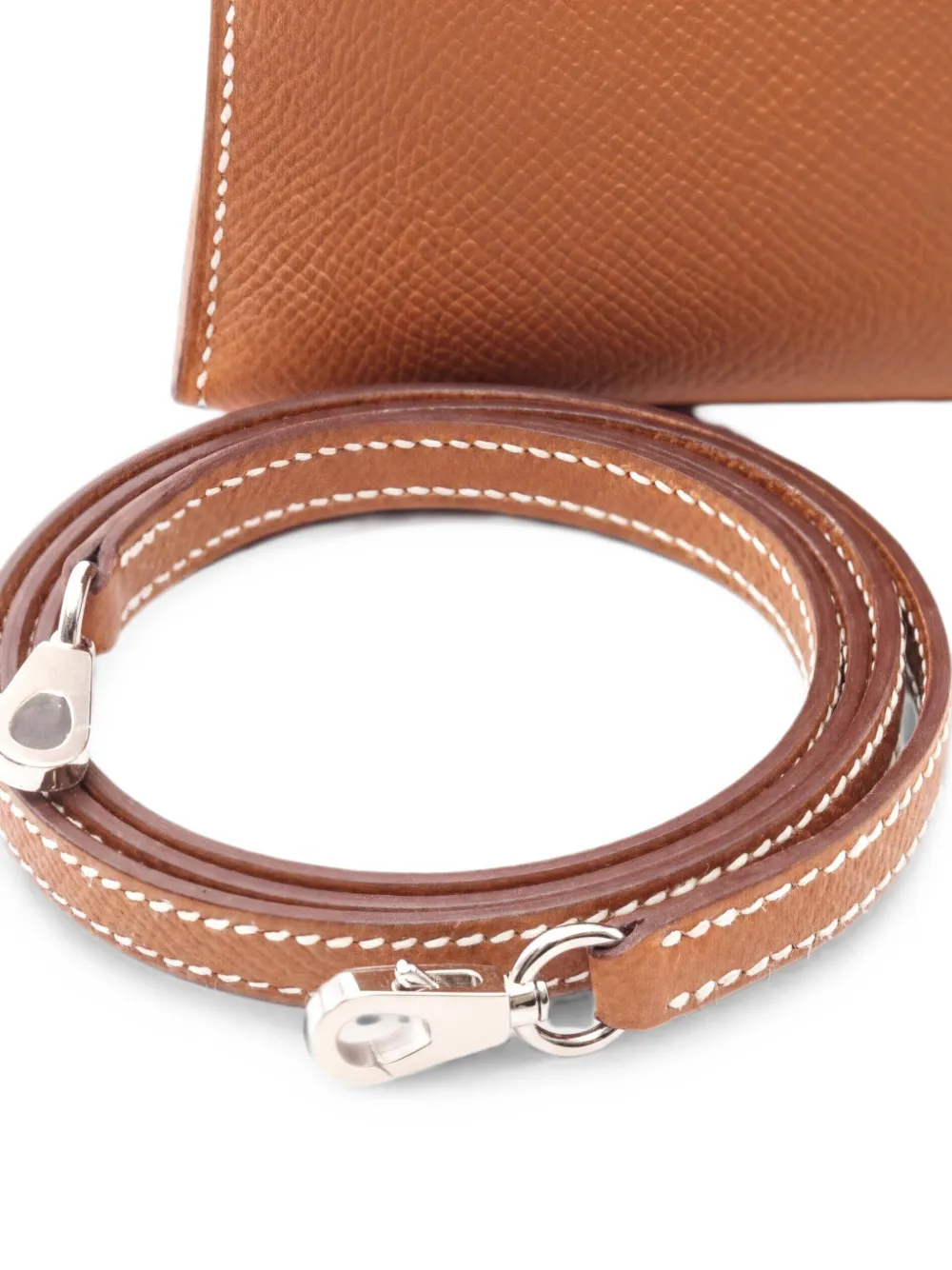Hermès Pre-Owned Kelly II mini-shopper Bruin