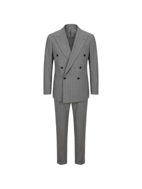 FRANZESE COLLECTION Beckham double-breasted pinstriped suit
