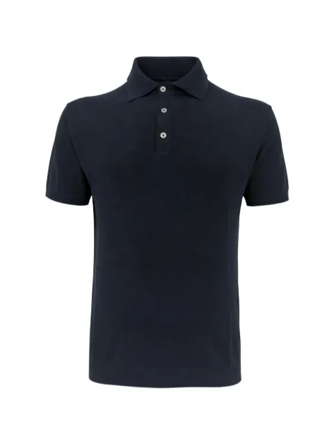 FRANZESE COLLECTION Gossip ribbed-trim polo shirt