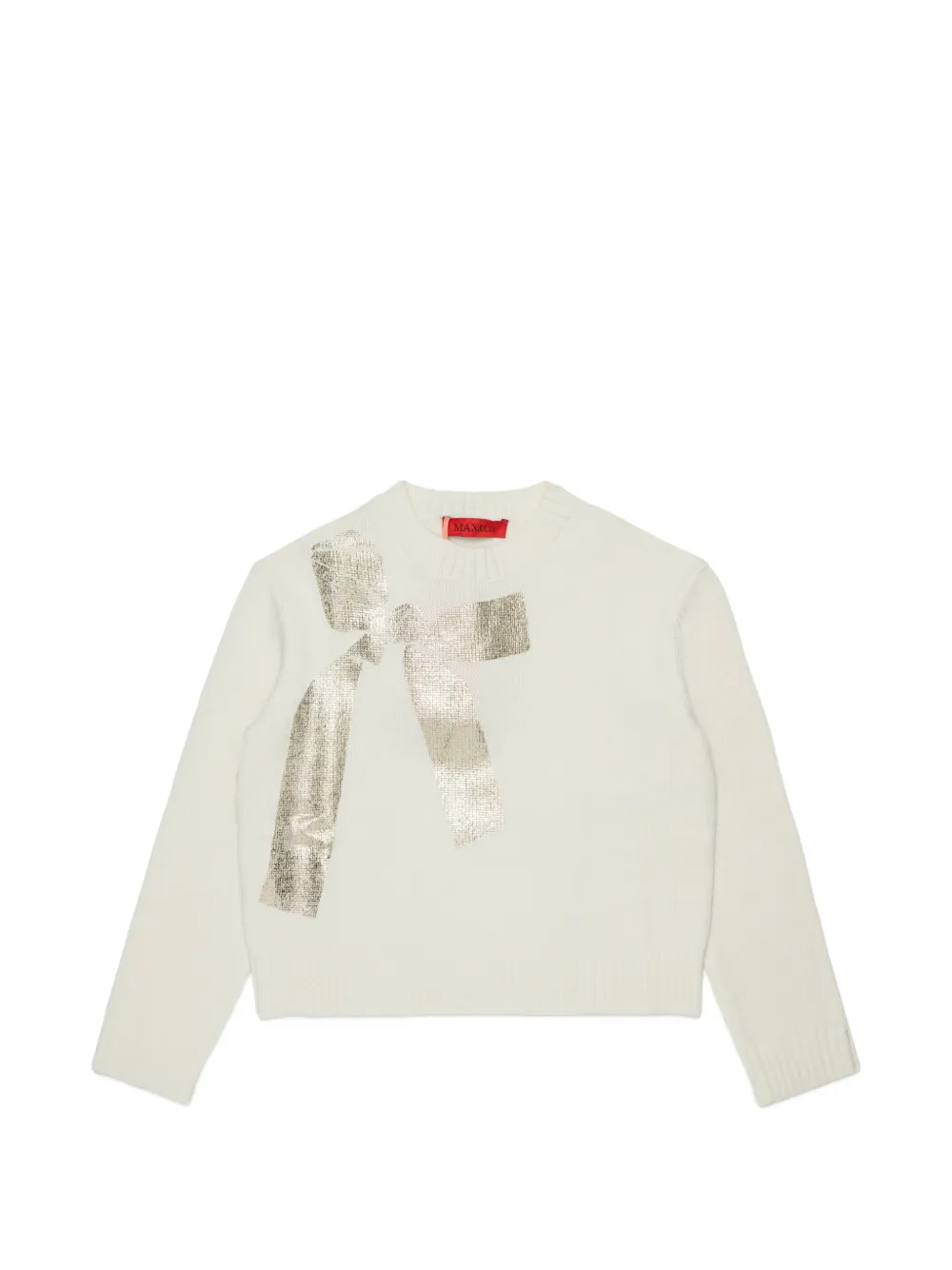 MAX&Co. Kids sweat à imprimé nœud - Tons neutres MAX&Co. Kids sweat à imprimé nœud - Tons neutres