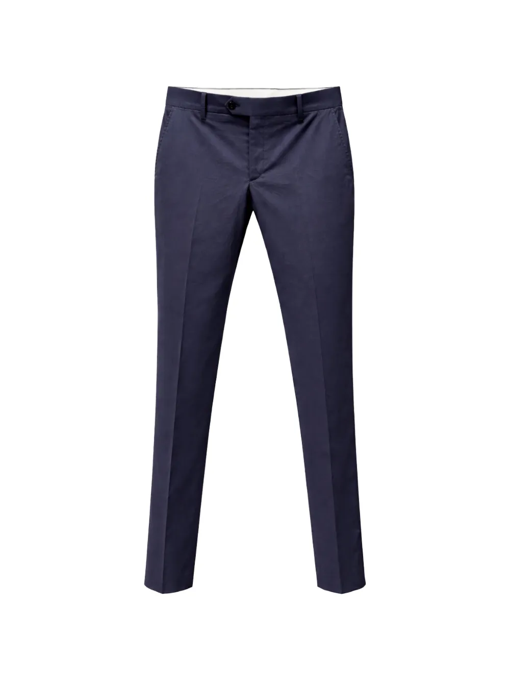 FRANZESE COLLECTION Stefano De Martino linen trousers - Blu