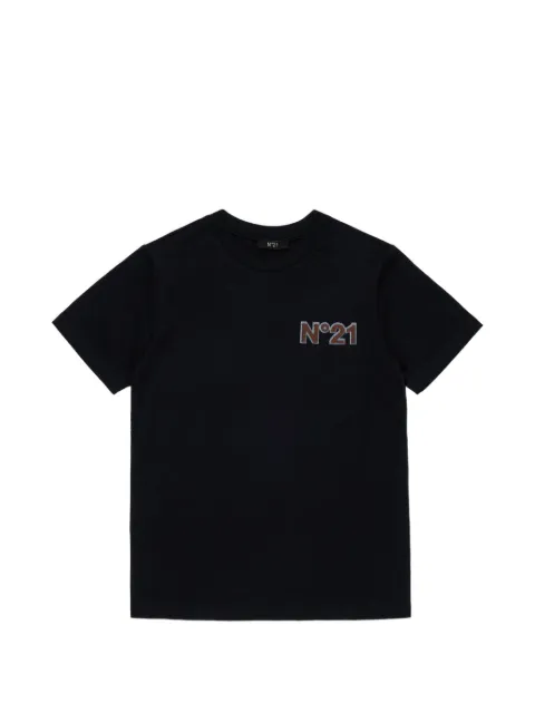 Nº21 Kids playera con parche del logo