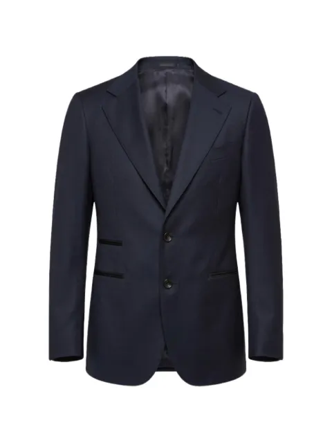 FRANZESE COLLECTION wool single-breasted blazer