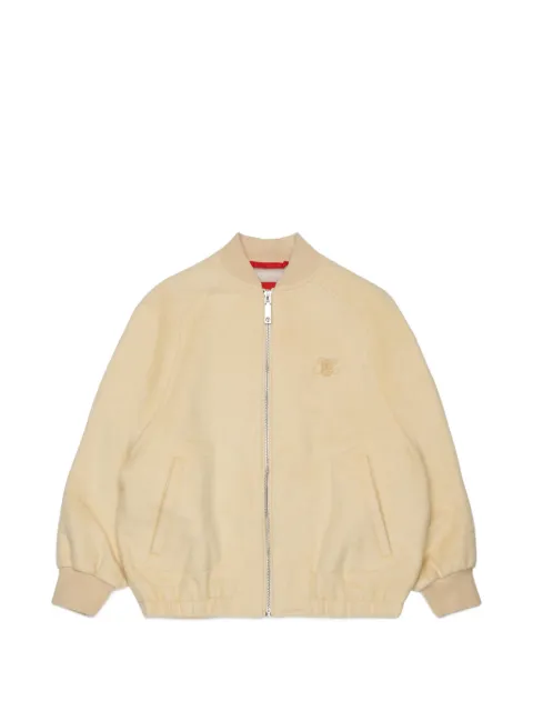 MAX&Co. Kids chamarra bomber con logo bordado