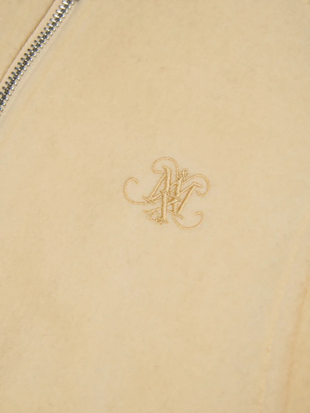 MAX&Co. Kids Bomberjack met geborduurd logo Beige