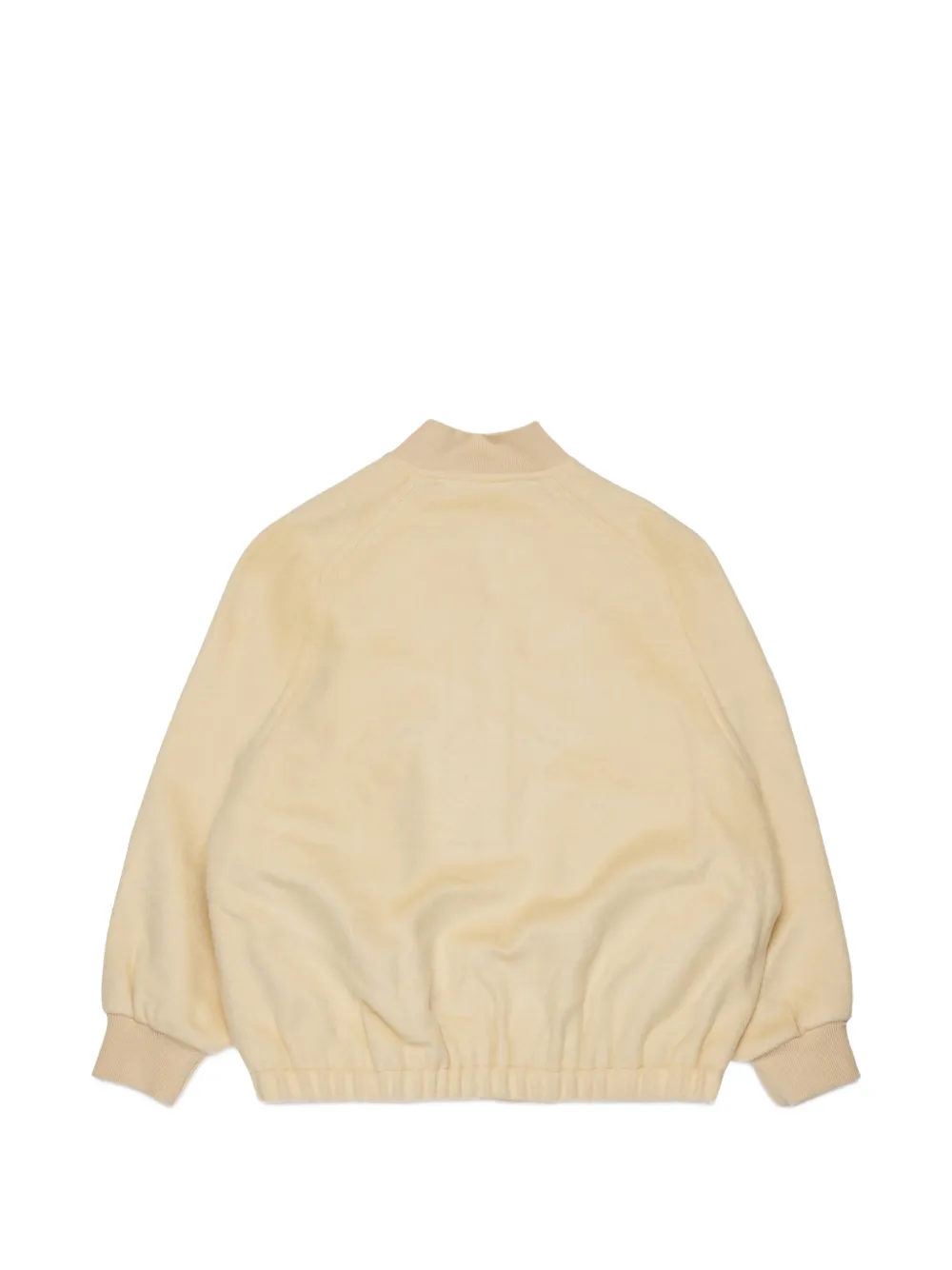 MAX&Co. Kids Bomberjack met geborduurd logo Beige