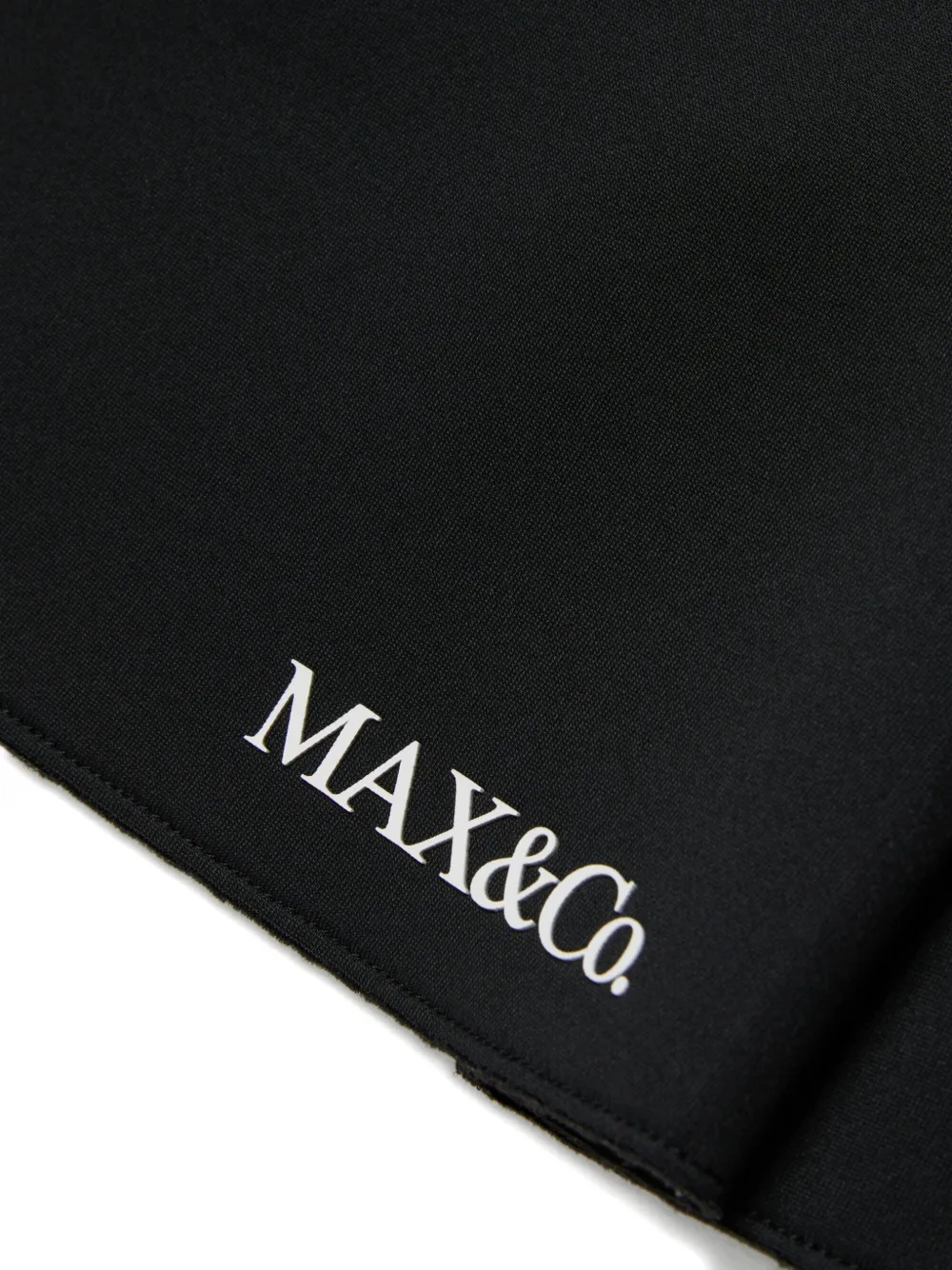 MAX&Co. Kids Jurk met logoprint Zwart