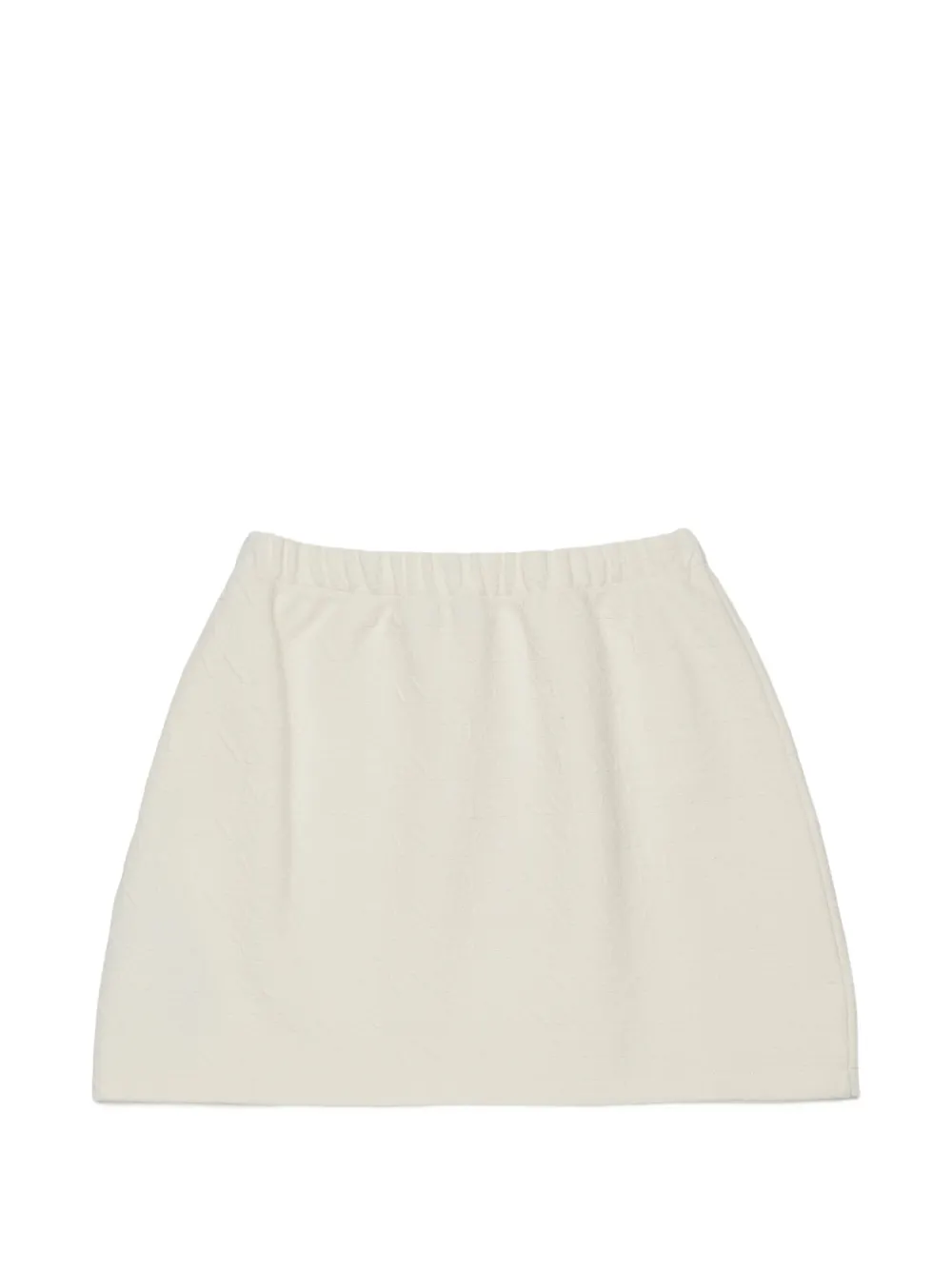 MAX&Co. Kids A-lijn rok met logo-reliëf Beige