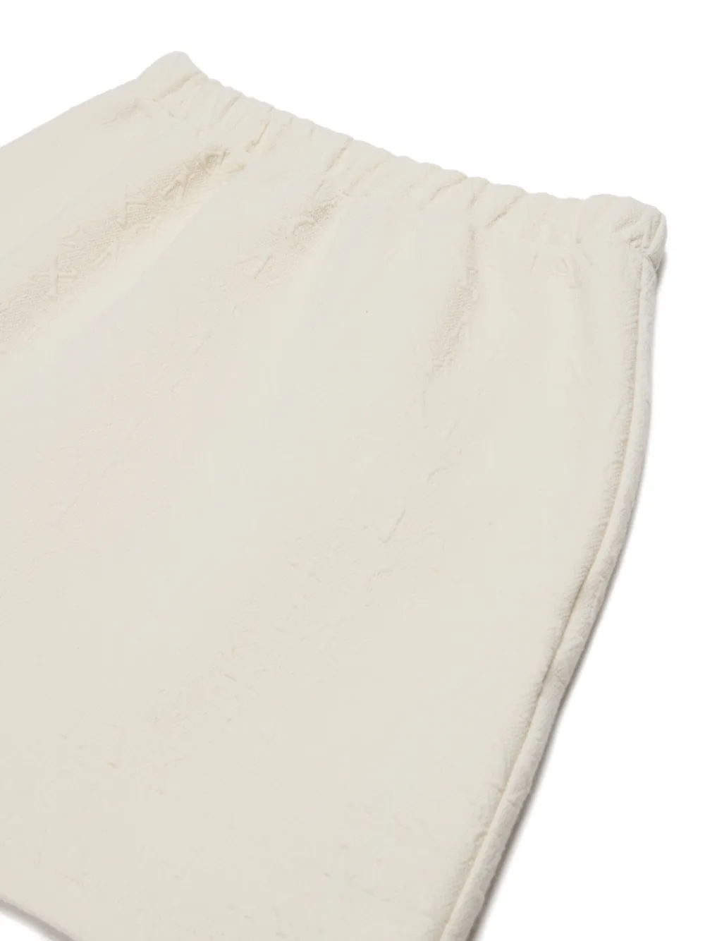 MAX&Co. Kids A-lijn rok met logo-reliëf Beige