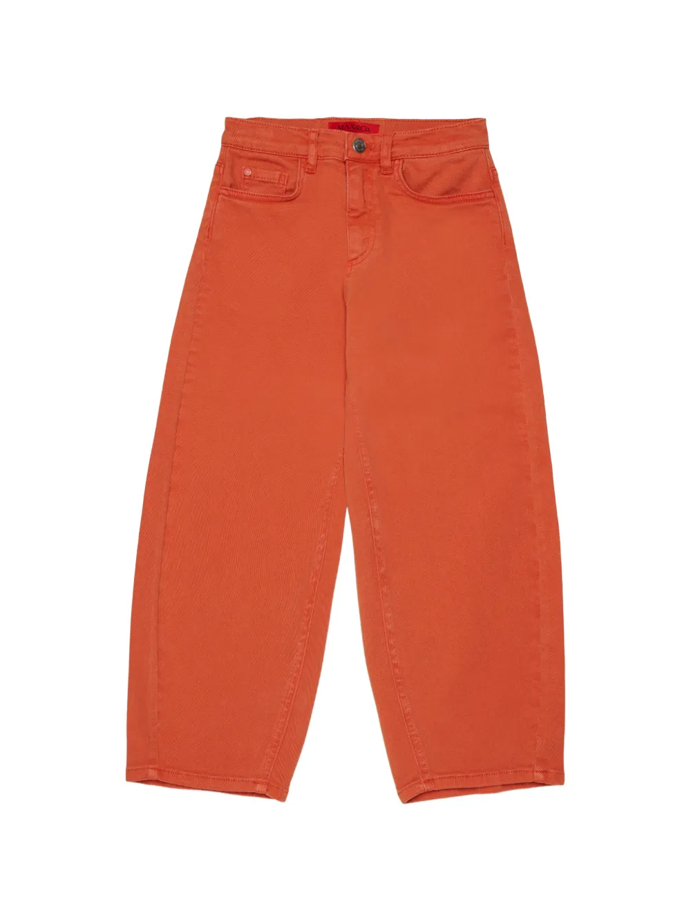 MAX&Co. Kids wide-leg jeans - Arancione
