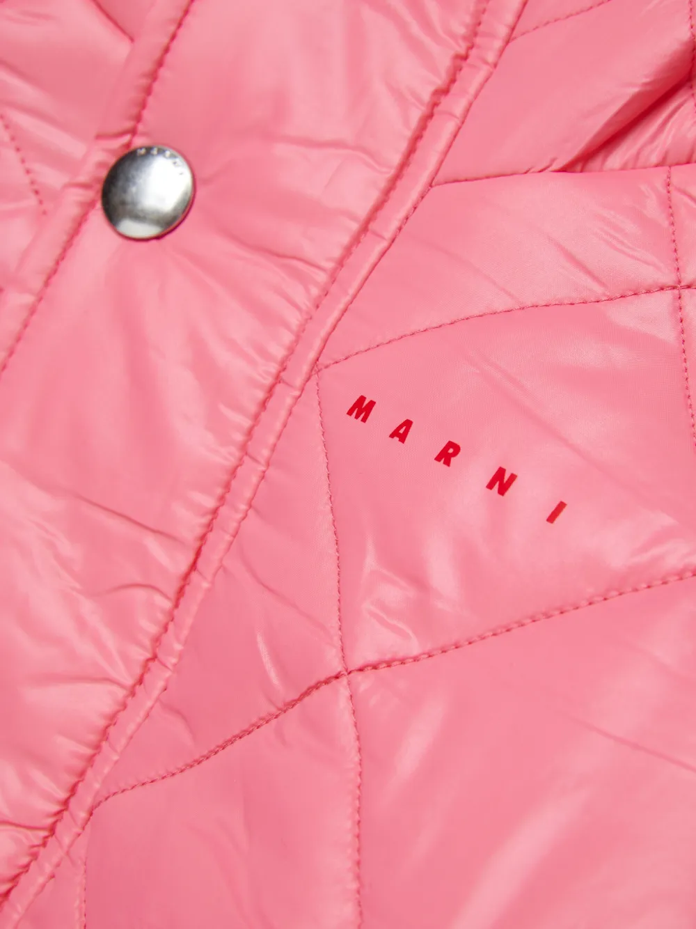 Marni Kids Gewatteerd bomberjack Roze