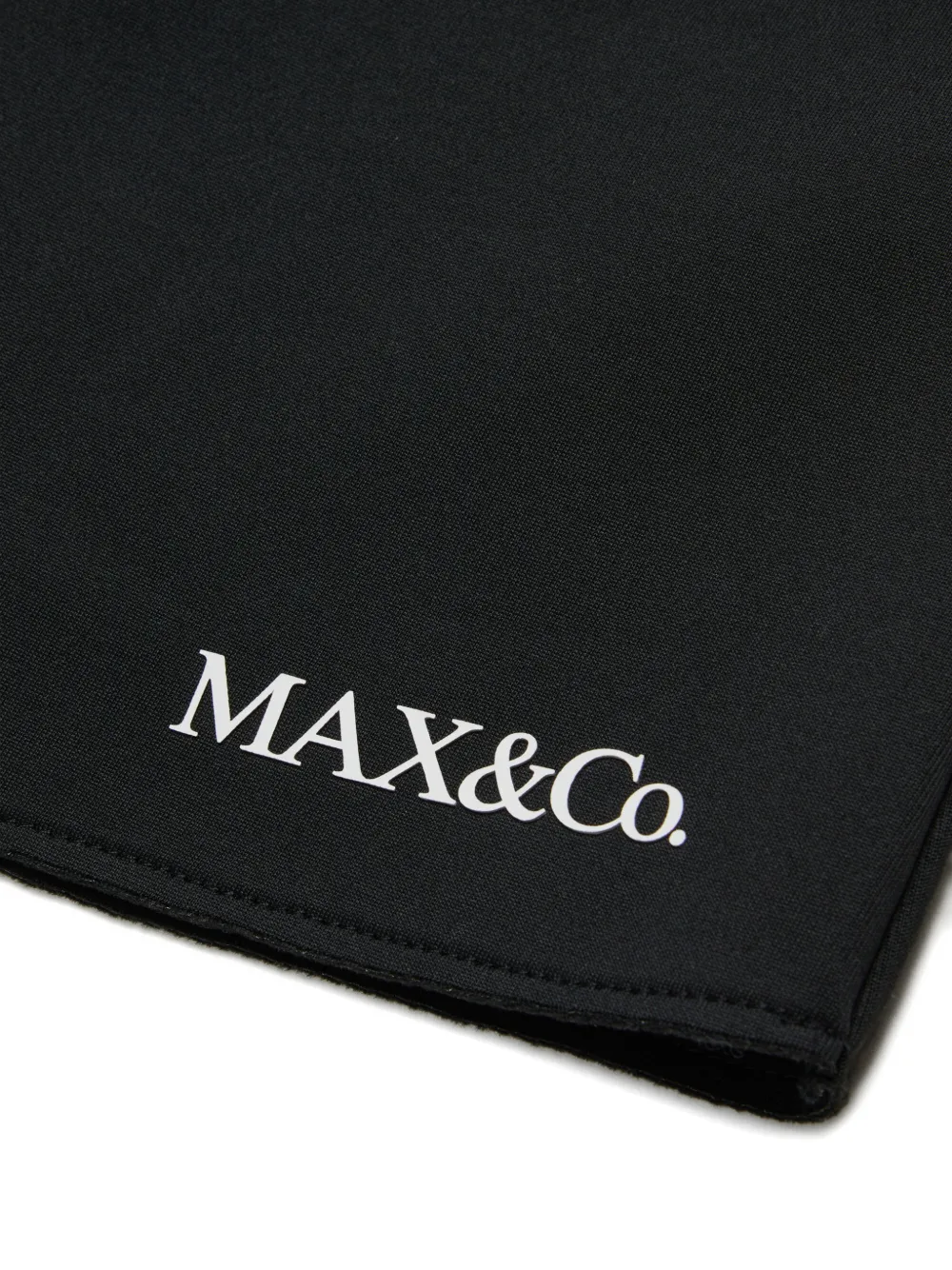 MAX&Co. Kids Plooirok met logoprint Zwart