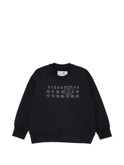 MM6 Maison Margiela Kids logo-print sweatshirt
