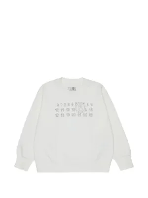 MM6 Maison Margiela Kids グラフィック スウェットシャツ | ホワイト