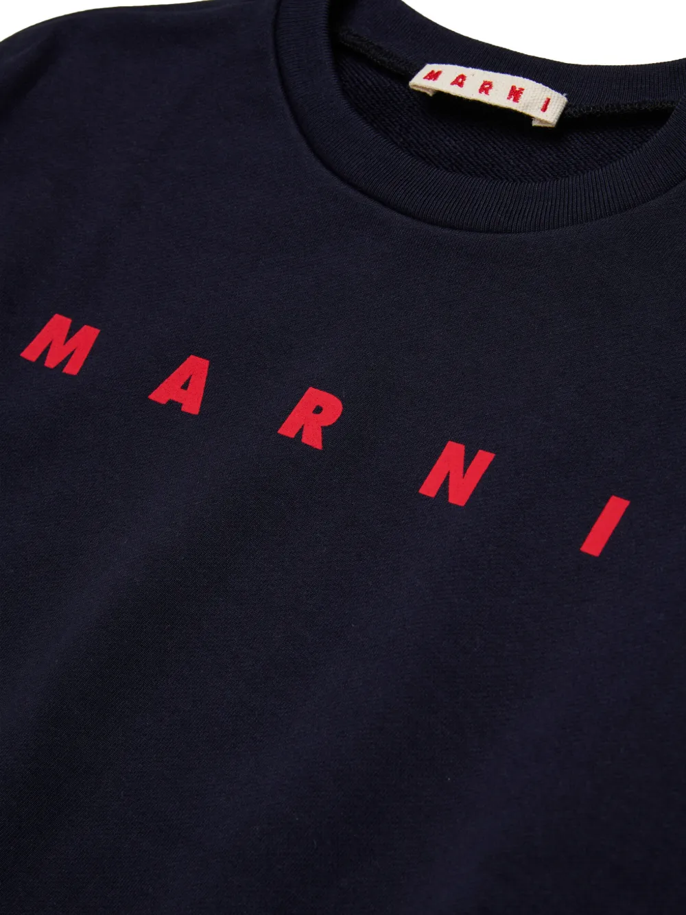 Marni Kids Trui met logoprint Blauw