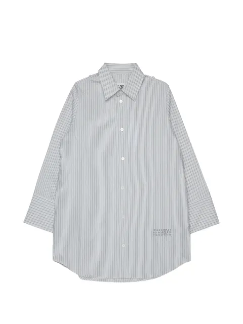 MM6 Maison Margiela Kids striped shirt dress
