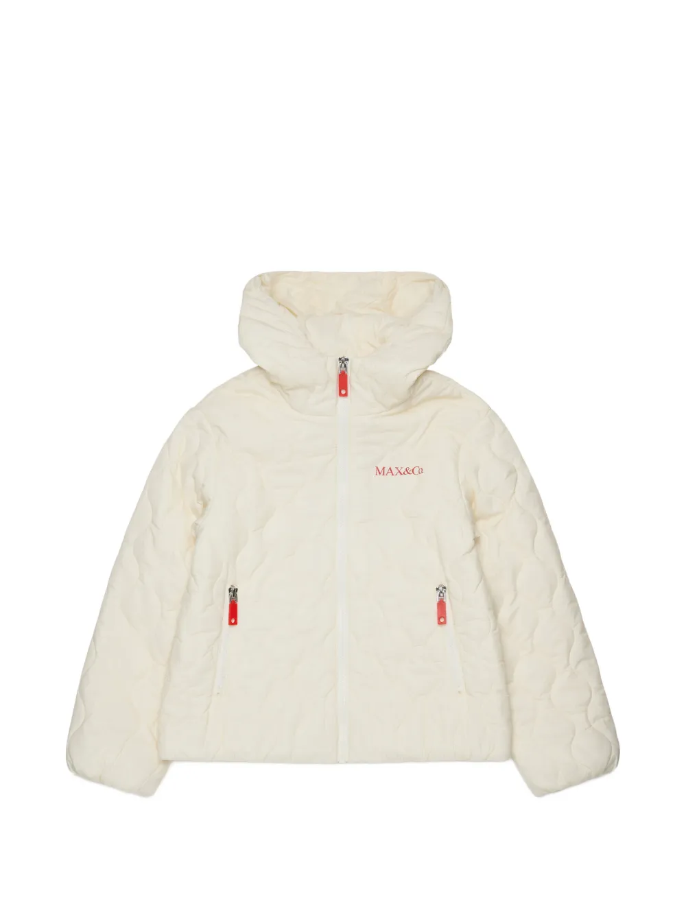 MAX&Co. Kids Piumino trapuntato con cappuccio - Toni neutri