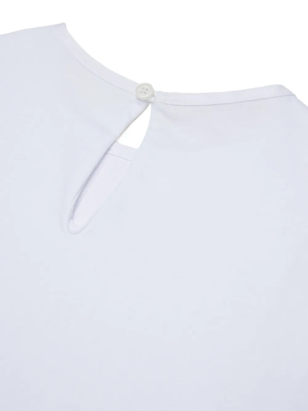 Marni Kids Geplooid T-shirt Wit